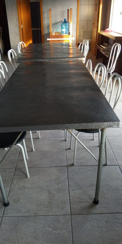 Mesa de inox industrial