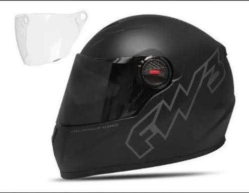 Capacete Top FW3 Classic Premium (viseira extra fumê)