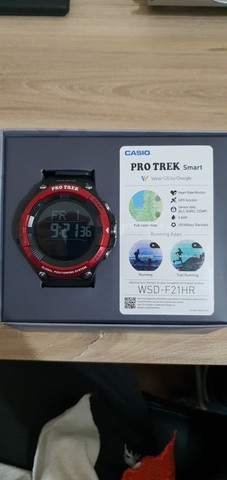 Casio ProTrek WSD-F21HR - Smartwatch com monitor cardíaco - Bijouterias,  relógios e acessórios - Cidade da Saúde, Itapevi 948906759 | OLX