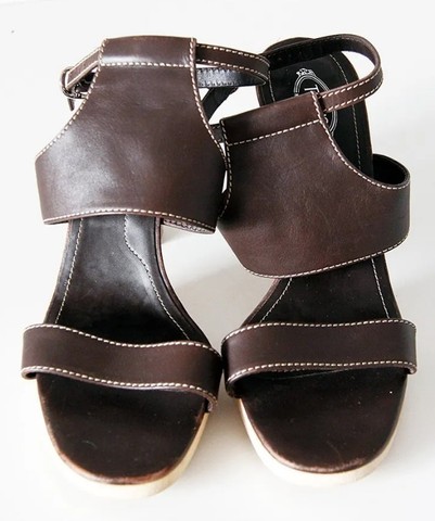 Sandalia Marrom Tods - Foto 5