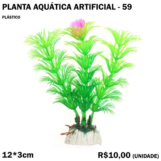 Planta de Aquário Artificial
