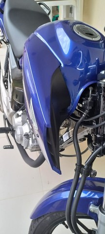 Moto Honda CG Fan 160 Azul