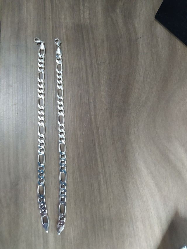 Pulseiras modelo 3x1 Banhada a Prata 925 - Foto 3