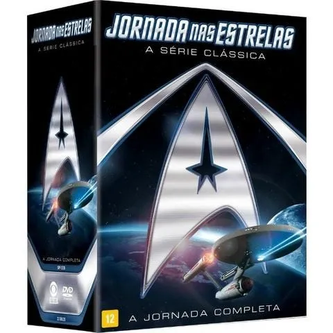 Coleção Jornada nas Estrelas - A Série Clássica Completa (23 Discos) - Box Novo e Lacrado