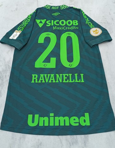 Camisa da Chapecoense 2021 Umbro #20 Ravanelli usada em jogo  - Foto 3