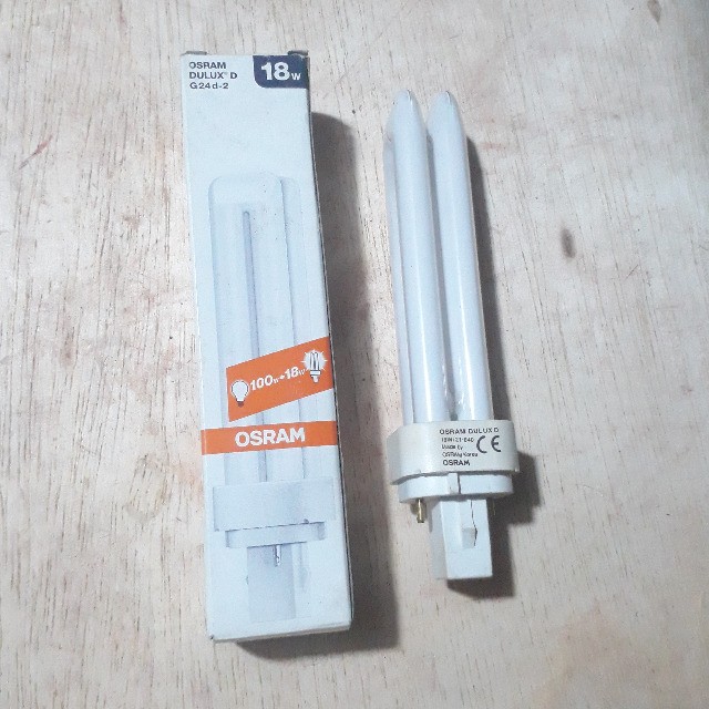 Lâmpada 2 pinos 18w osram - Foto 3