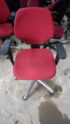 Cadeira escritório vermelha