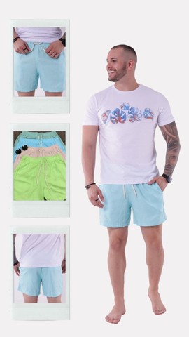 Shorts Linho Adulto 