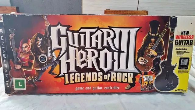 Guitarra Rock Band Hero Com Fio Usb - Xbox - Escorrega o Preço