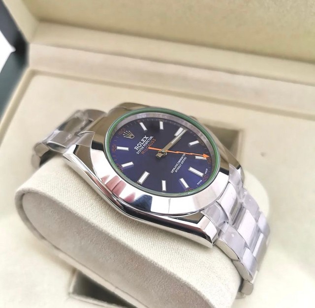 Relógio Rolex MilGauss Automático Azul Novo  - Foto 3
