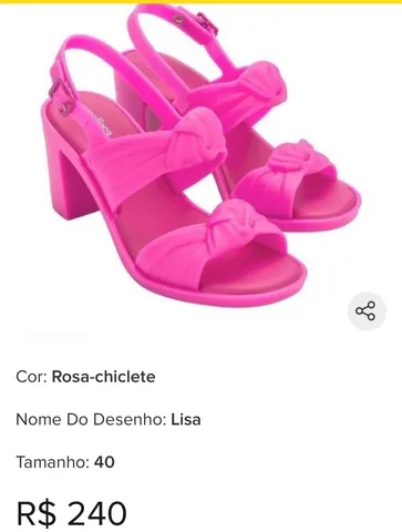 Melissa Original Nova Coleção 33/34