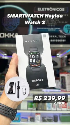 Smartwatch Haylou Watch 2 Pro BT 5.3 Tela de 1.85 pol. - Haylou Brasil