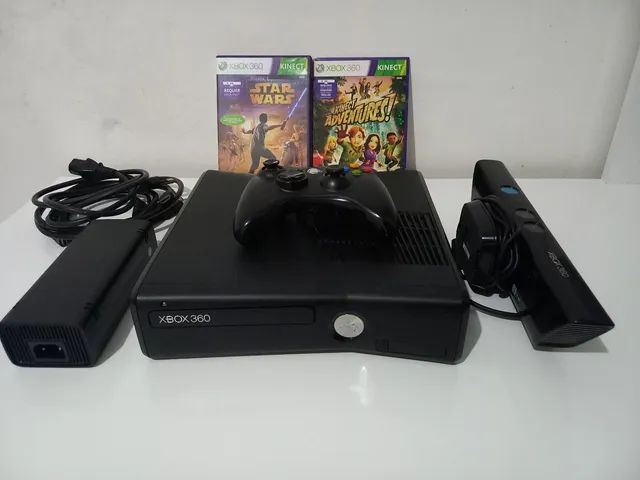 Video Game Xbox 360 Slim Funcionando