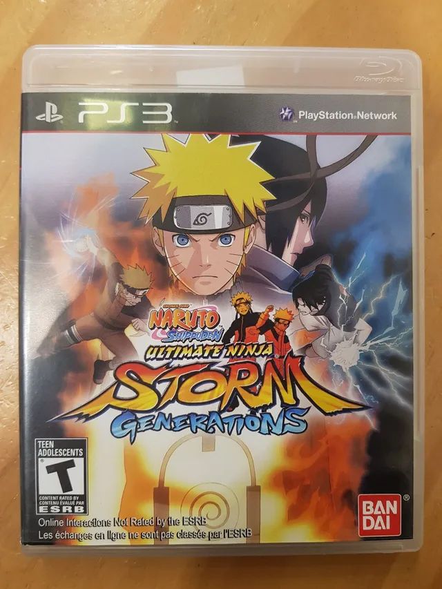 Naruto Shippuden Ultimate Ninja Storm Revolution Jogos Ps3 PSN