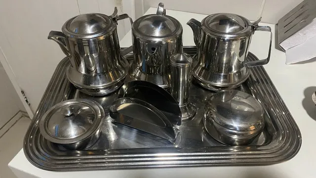 Jogo de cha inox  +49 anúncios na OLX Brasil