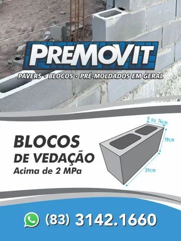Pisos intertravados, Blocos de vedação e estruturais, Meios-fios, Pré-Moldados em geral - Foto 4