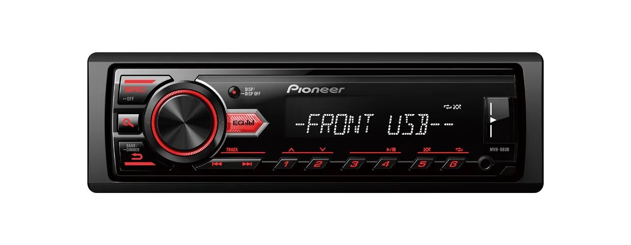 Som Automotivo Pioneer Mvh-98ub Mp3 Usb Entrada Auxiliar - Foto 4