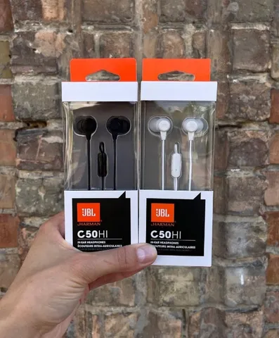 fone jbl c50hi Com Fio 100% Originais Novos Lacrados Entrega Grátis Em Londrina