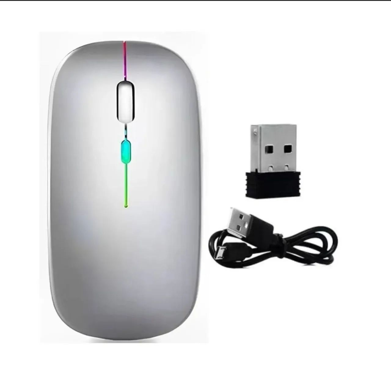 Mouse Sem Fio 2.4G - Design Moderno e Confortável