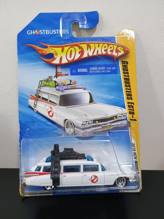 Carro Hot Wheels Ghostbusters Ecto-1