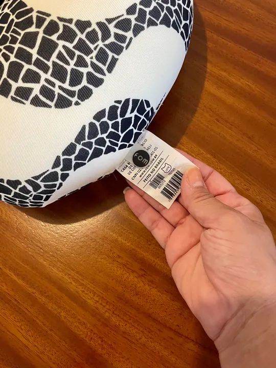 Almofada 2 Em 1 FOM Estampa Calçadão de Copacabana - Foto 3