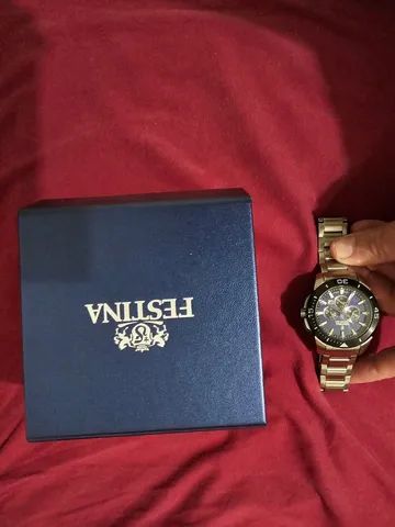 Relógio Festina Chrono Bike Masculino Aço - Foto 3