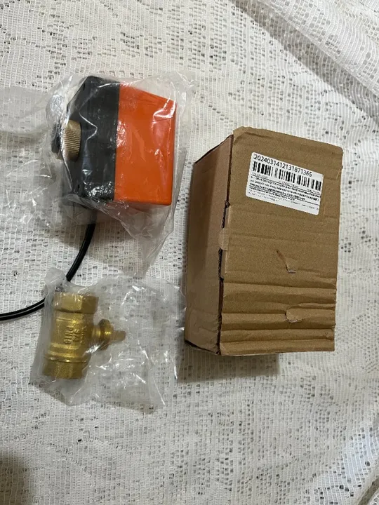 Valvula Registro Elétrico Alta Vazão Motorizada 3/4