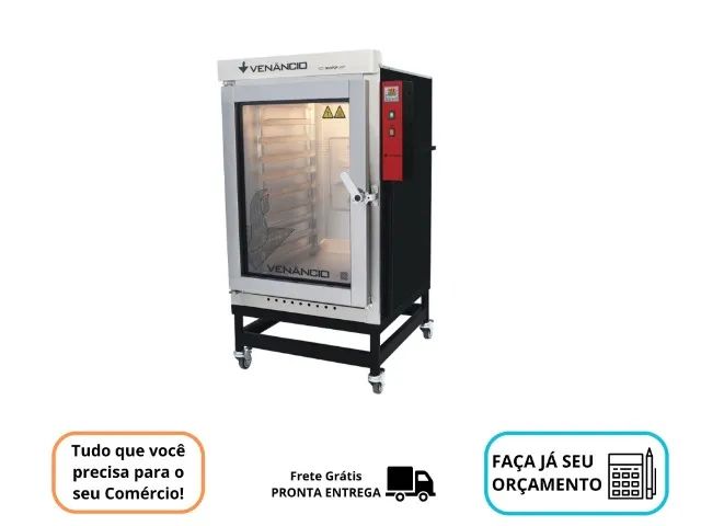 Forno de Pao 8 Esteiras Eletrico