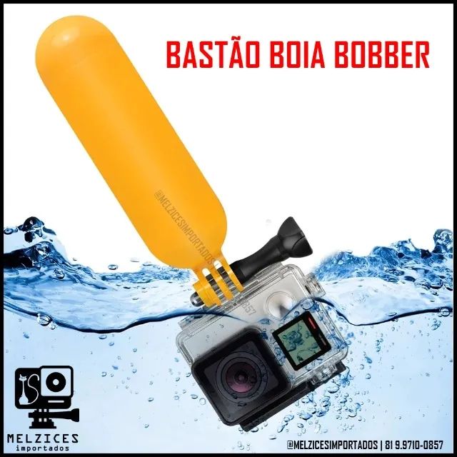 Bastão Flutuante Bobber Para GoPro, Sjcam e Similares