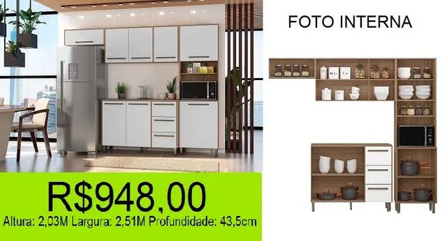 Armário de cozinha de alta qualidade - Foto 2