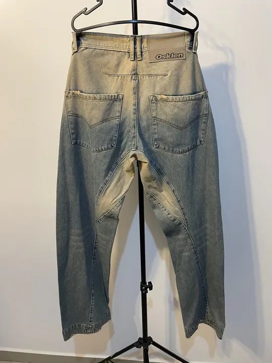 Calça Jeans Osklen - Azul Claro - peça de mostruário  - Foto 2
