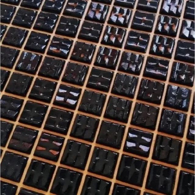  pastilha jatobá preta  1m2 - Foto 4