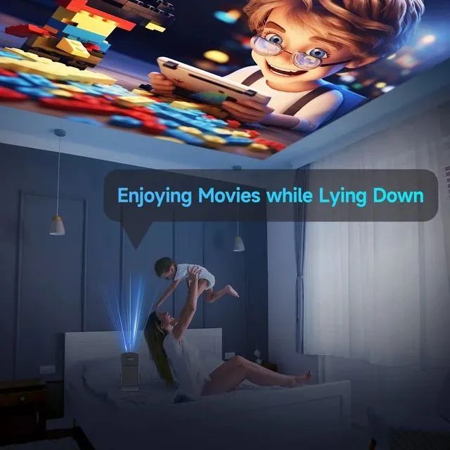 Projetor Portátil Full HY320 Magcubic - Cinema em casa - Foto 3