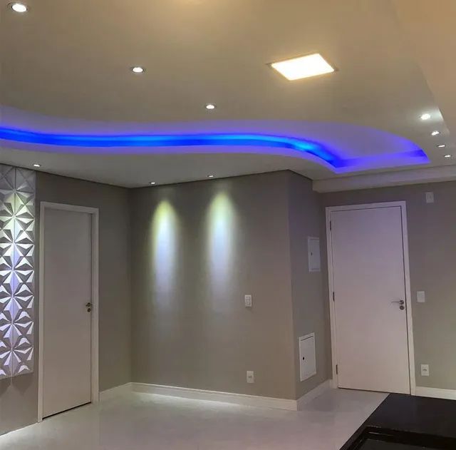 Transforme seu ambiente com sanca e forro de drywall  - Foto 2