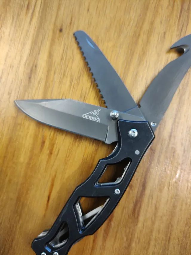 Canivete Gerber três lâminas  - Foto 4