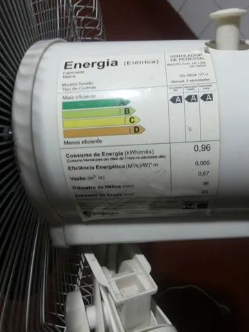 Ventilador de Pedestal 16 Polegadas - Foto 5