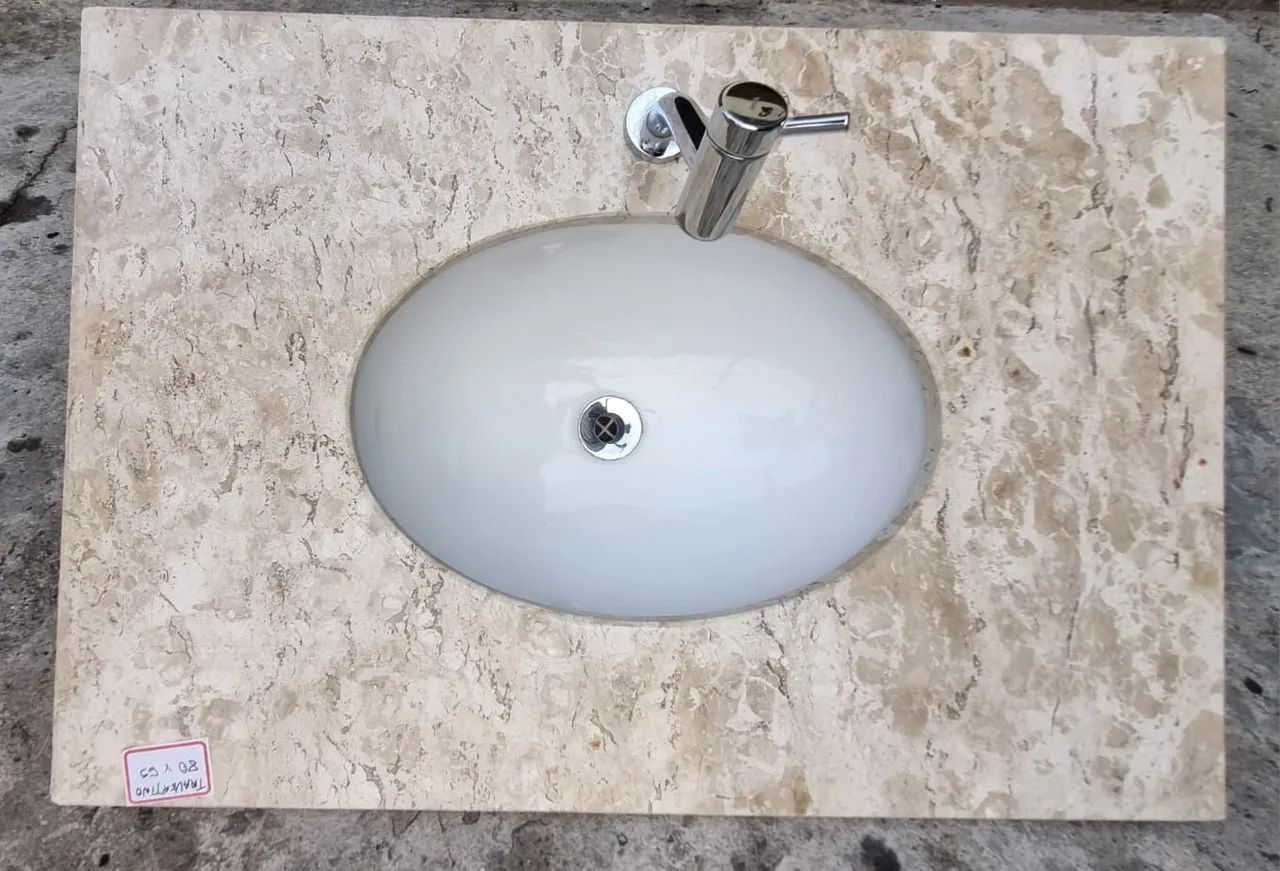 Lavatório Travertino - Foto 2