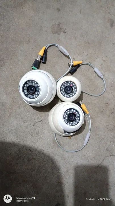 Kit de 3 Câmeras de Segurança