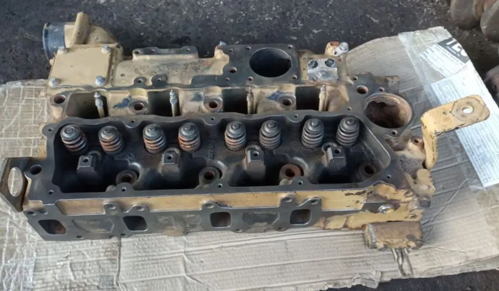 Cabeçote de motor 3054c Caterpillar 416e - Foto 2