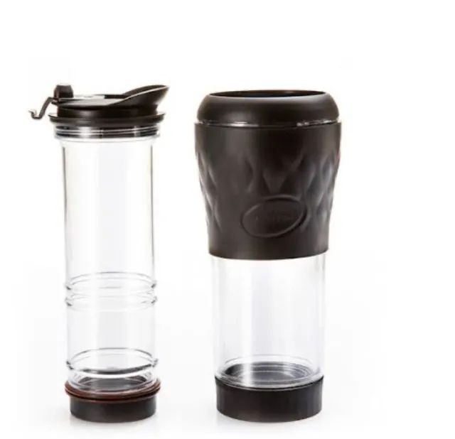 Kit completo cafeteira e infusora de chá portátil Pressca - Foto 2