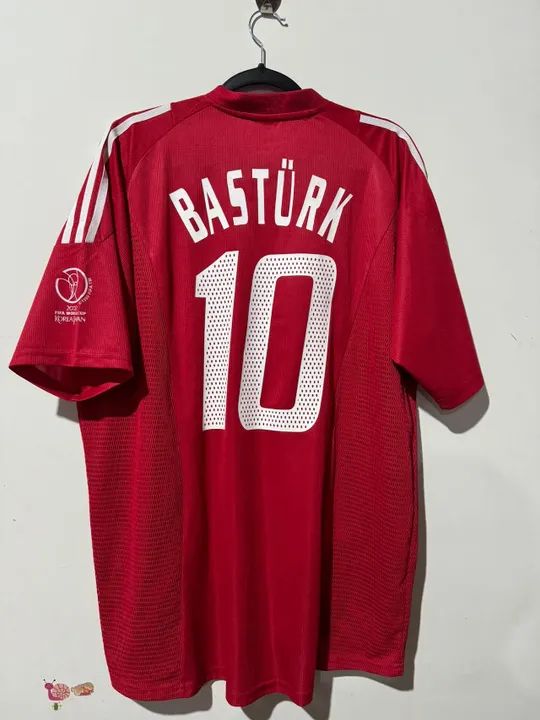 Camisa Turquia Copa do Mundo 2002 Basturk 10 Original - Foto 2