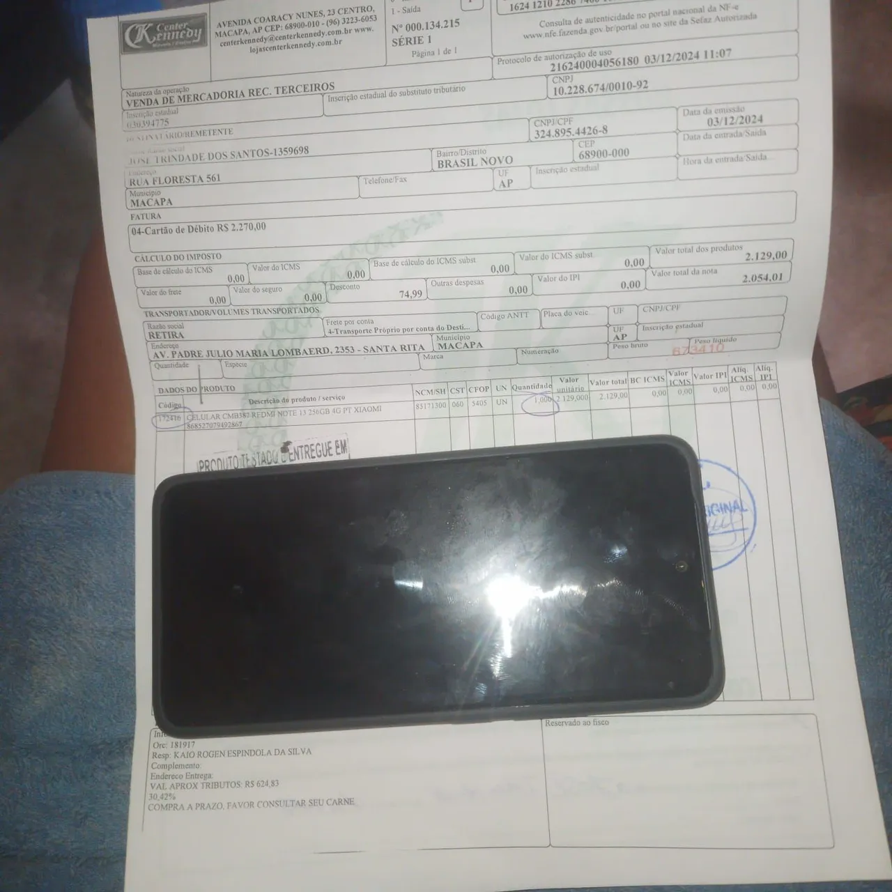 Vendo xiaomi note 13