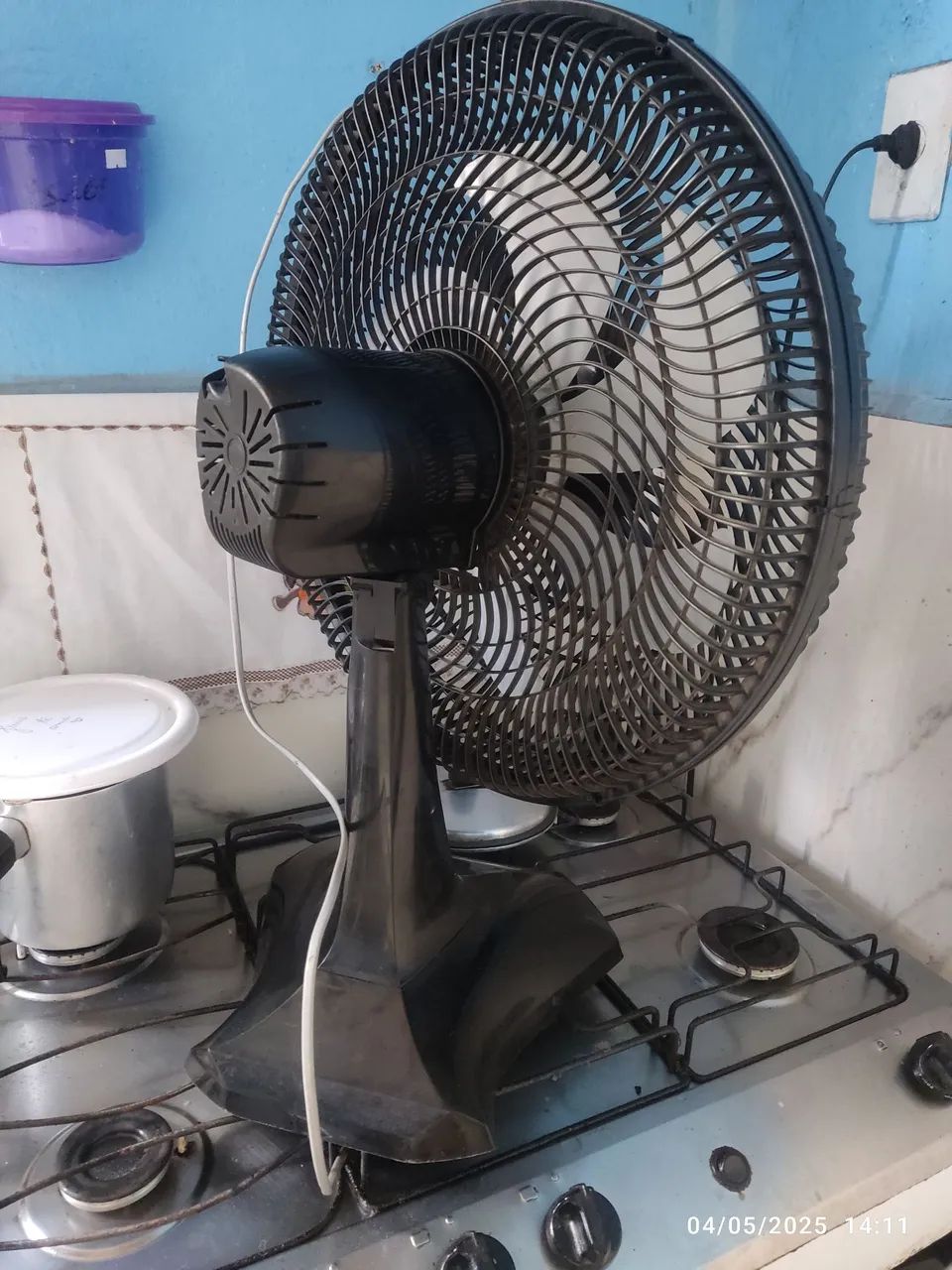 Ventilador de Mesa Britânia Super 40 - 110 volts 130 watts Votorantim  - Foto 5