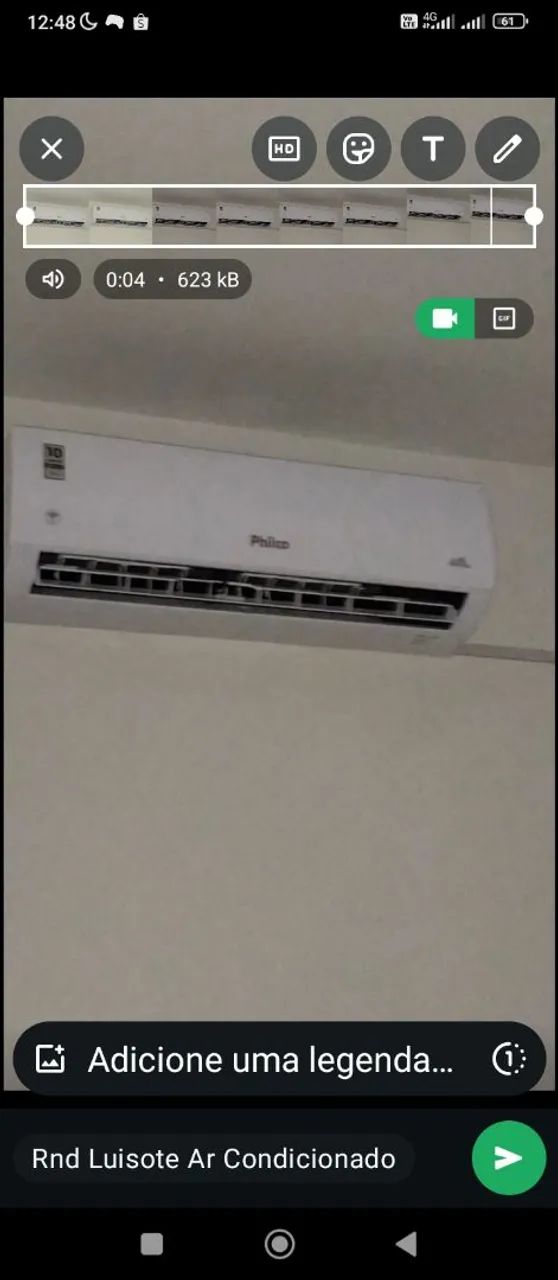 Ar Condicionado 12.000 btus Philco - Foto 6