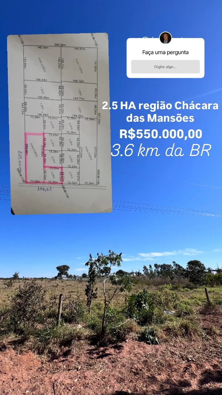 Chácara 2.5 HA