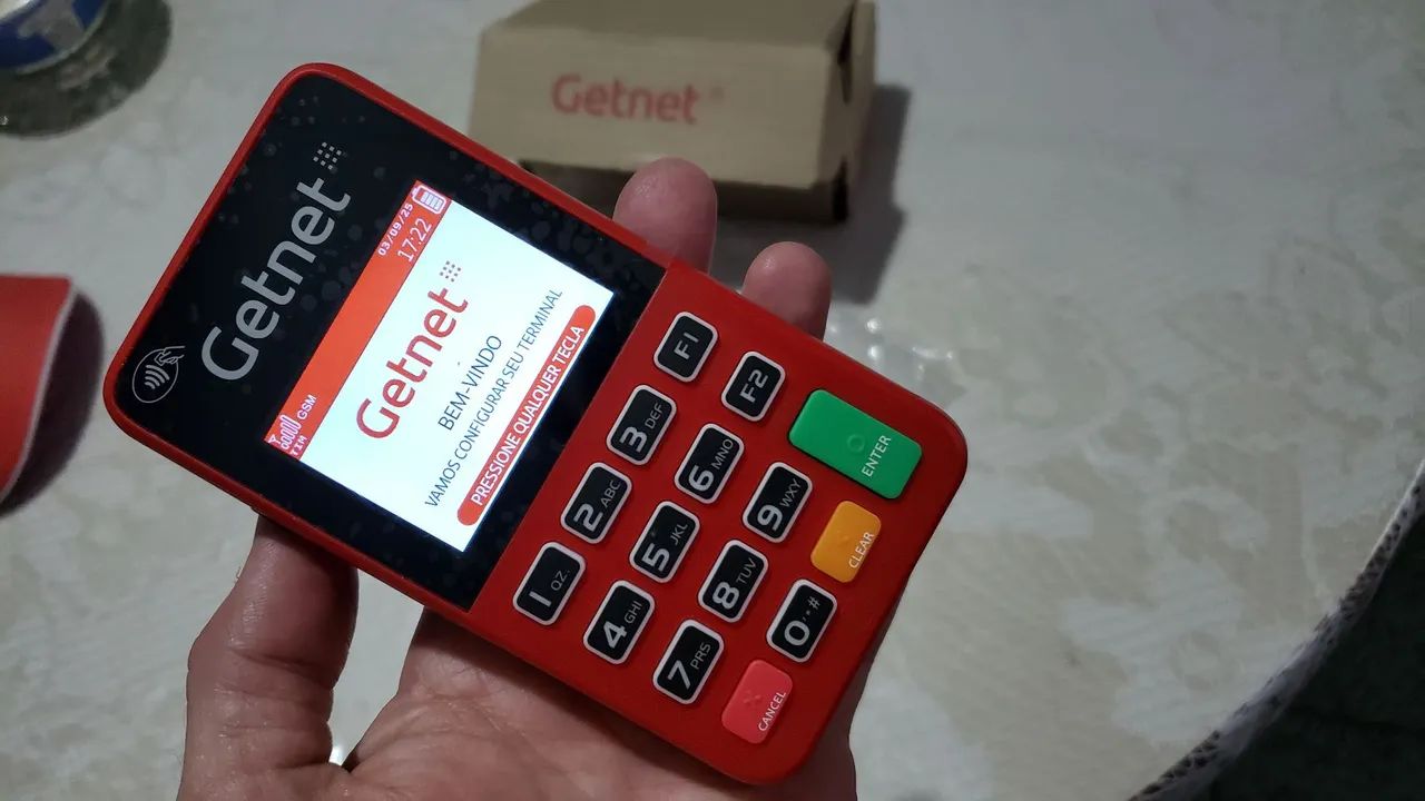Maquininha Cartão GetNet 