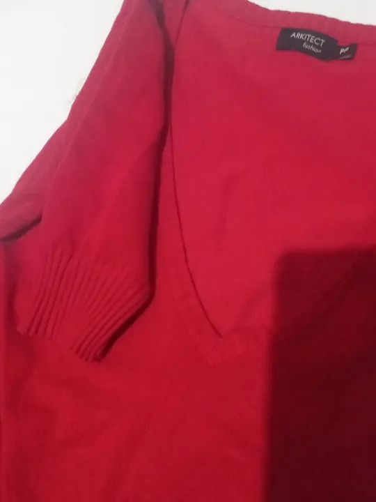 Blusa vermelha tam p - Foto 3