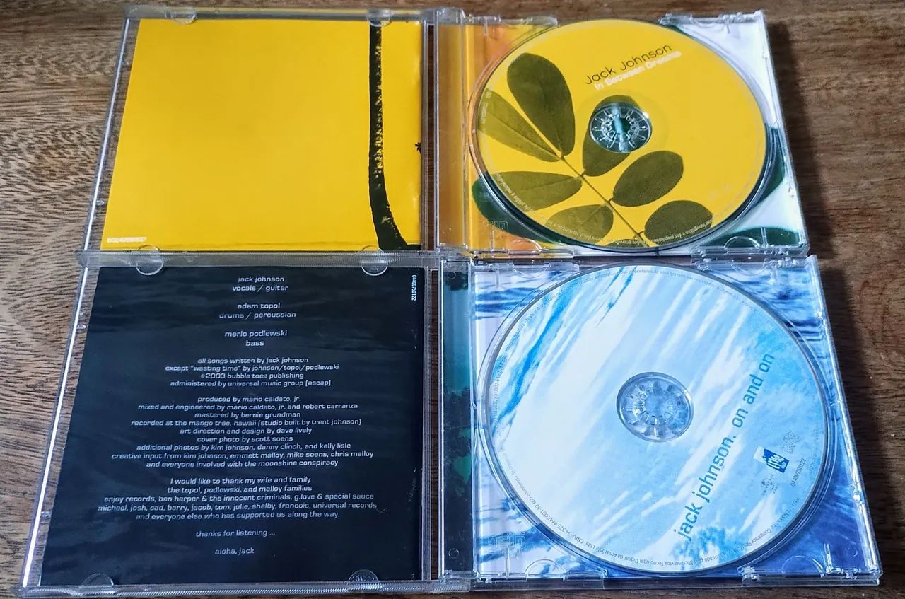 2 CDs do Jack Johnson: In Between Dreams e On and On - Foto 3