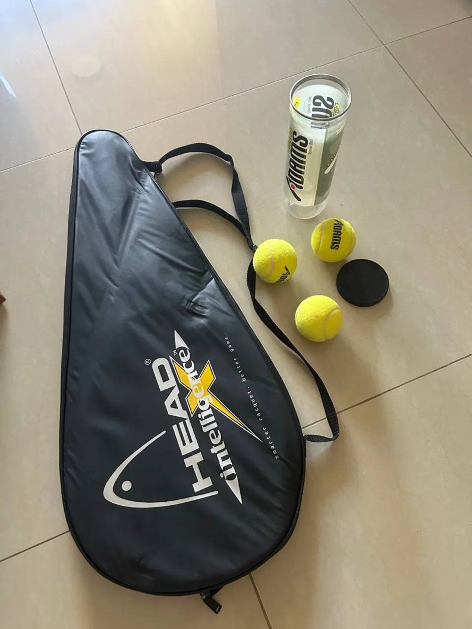 Kit Tênis HEAD: Raquete e Bolas