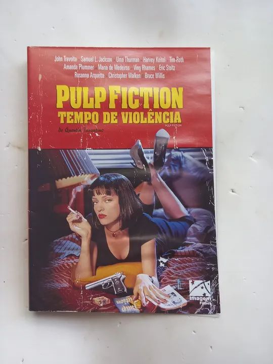 Cães de aluguel django kill bill Jackie Brown  tempo de violência  dvd 6 filmes tarantino - Foto 5